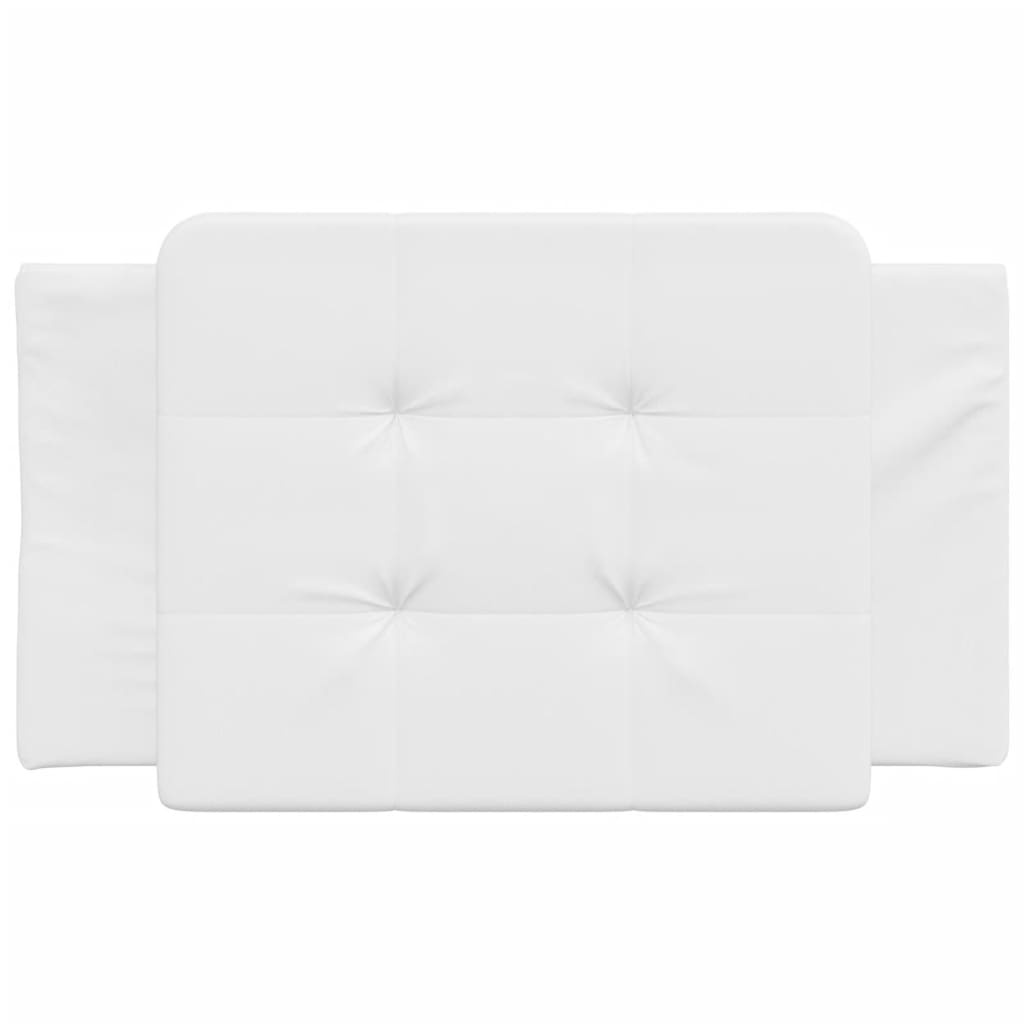 VidaXL Hoofdbordkussen Kunstleer Wit 80 cm - 63% Korting