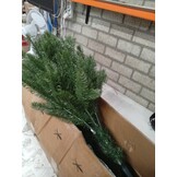 Kunstkerstboom met levensechte naalden 120 cm groen - 73% korting