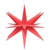 VidaXL Opvouwbare Kerstlamp Ster LED 100cm Rood - 67% Korting