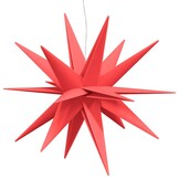 VidaXL Opvouwbare Kerstlamp Ster LED 100cm Rood - 67% Korting