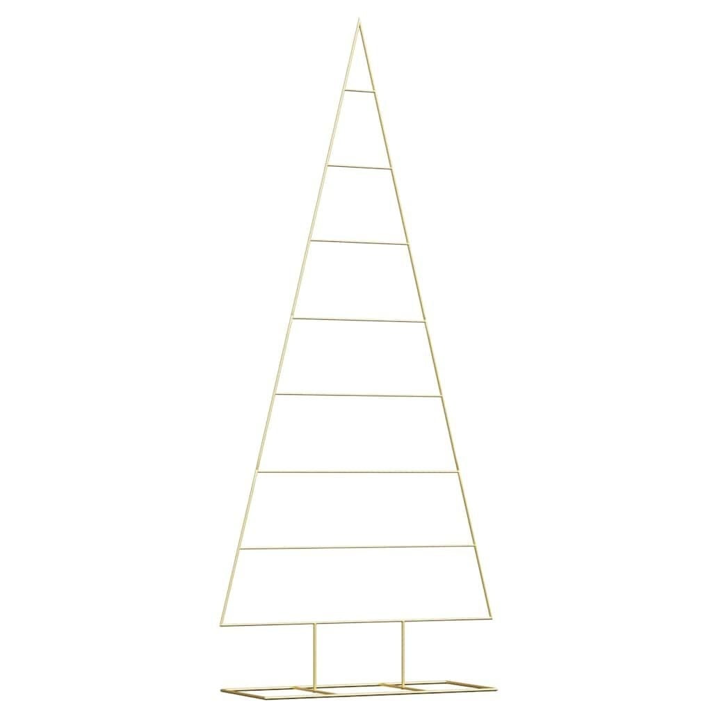 VidaXL Kerstboom Metaal Zwart 210 cm