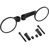 Universele Opvouwbare Zijspiegel 22 mm (7/8 inch) Zwart - 51% Korting