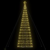 Enorme LED Kerstboom 503cm, 1534 Warm Witte Lampjes - 66% Korting!
