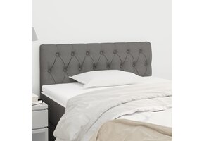 Hoofdbord Stof Donkergrijs 100x7x78/88 cm - 45% Korting