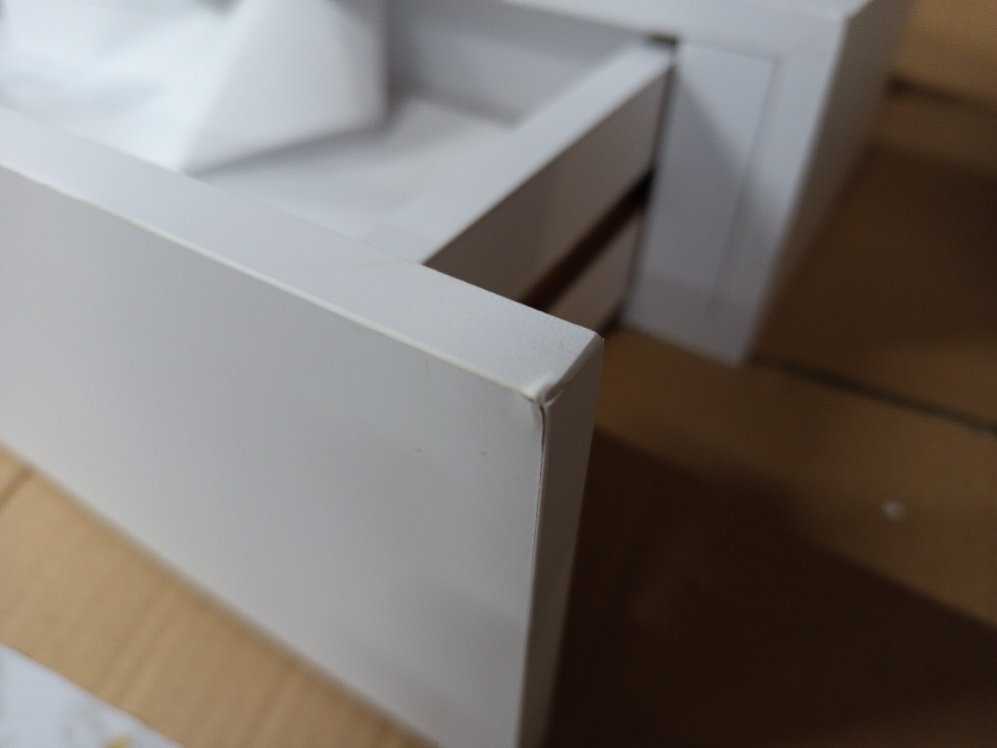Wandschap met Lade 60cm Wit MDF - 78% Korting!