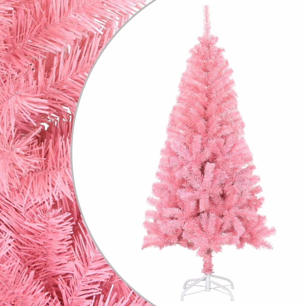 Roze Kunstkerstboom 120 cm met Standaard - 50% Korting