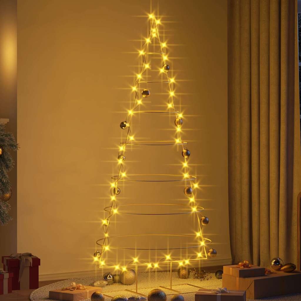 Moderne Metalen Kerstboom Goud 210 cm - 59% Korting!