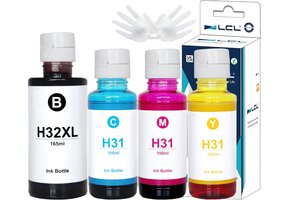 Inktflessenset 32XL 4-pack KCMY - 40% Korting!