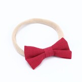 10-delige Baby Haarbandjes Set: Nylon, Zacht & Elastisch met Strikjes en Bloemen