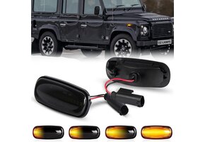 Dynamische LED Zijknipperlichten Rook -42% korting!