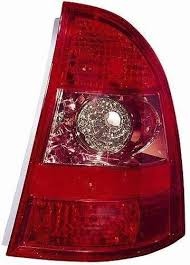 Achterlicht Rechts Grijs/Rood met Achteruitrijlicht voor Toyota Corolla (2001-2008) - 69% Korting