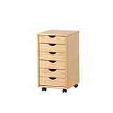 NILS Ladekast - Massief Grenenhout - Traditioneel - 36x65x40cm - 24% Korting
