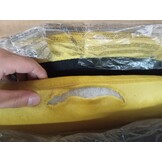 Luxe Relaxstoel Fluweel Mosterdgeel - 70% Korting!