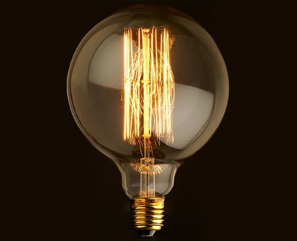 Retro LED Filament Lamp E27 Amberglas 40W Warm Wit (62% Korting)