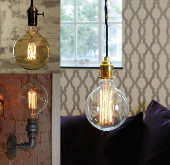 Retro LED Filament Lamp E27 Amberglas 40W Warm Wit (62% Korting)