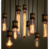 Retro LED Filament Lamp E27 Amberglas 40W Warm Wit (62% Korting)