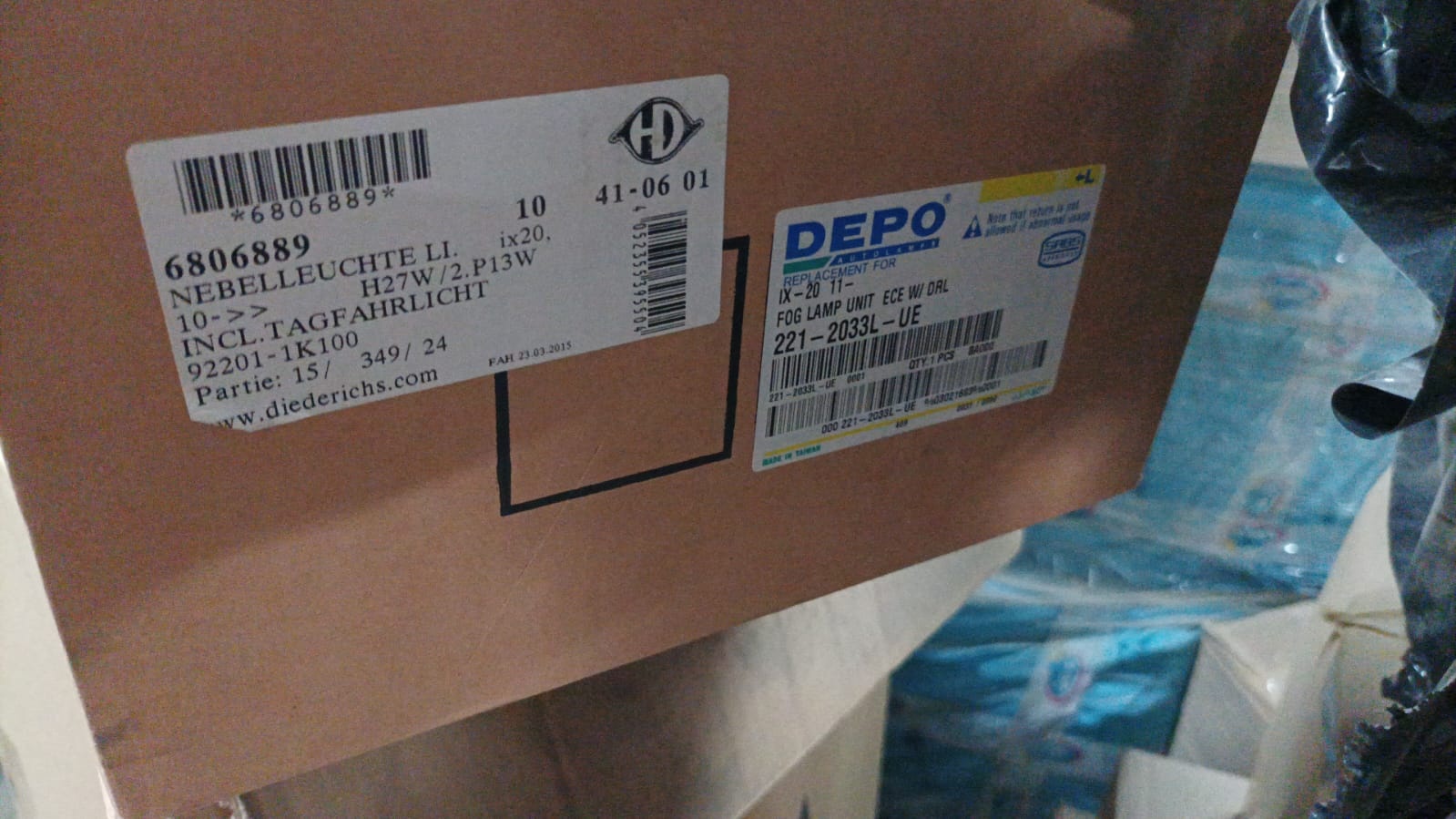 Mistlamp links Hyundai ix20 (2010-2019) - 70% korting
