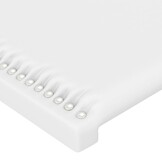 Hoofdbord Kunstleer Wit 80x5x78/88 cm - 70% Korting