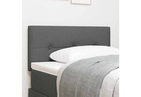 Donkergrijs Hoofdbord Stof 80cm - 50% Korting