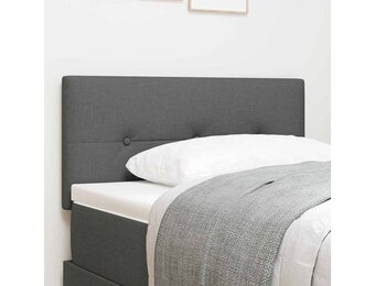 Donkergrijs Hoofdbord Stof 80cm - 50% Korting