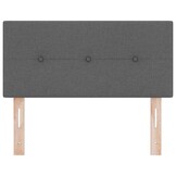 Donkergrijs Hoofdbord Stof 80cm - 50% Korting