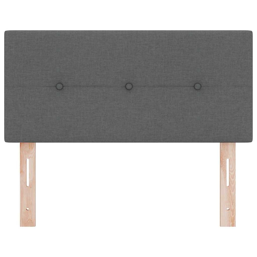 Donkergrijs Hoofdbord Stof 80cm - 50% Korting
