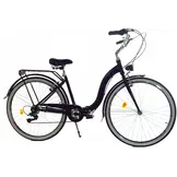 Vouwfiets 28 inch Dames - 7 Versnellingen - Aluminium Zwart - 26% Korting