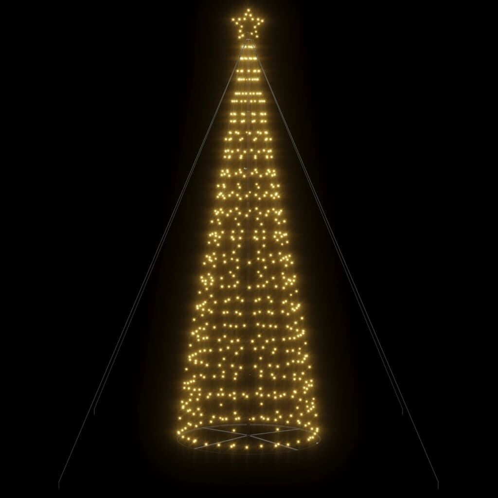 Kerstboom met 570 LED's - 300 cm Warm Wit - 47% Korting