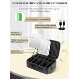 Grote Make-up Organizer met Spiegel, Verlichting & 63% Korting