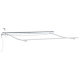 vidaXL Luifel Frame Aluminium Wit 3x2.5m (82% Korting)