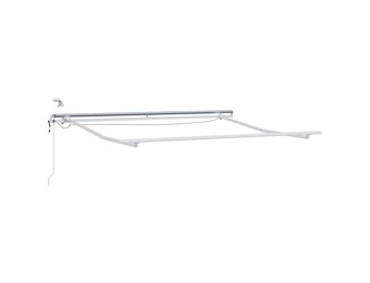 vidaXL Luifelframe Wit Aluminium 3 x 2,5 m - 71% Korting