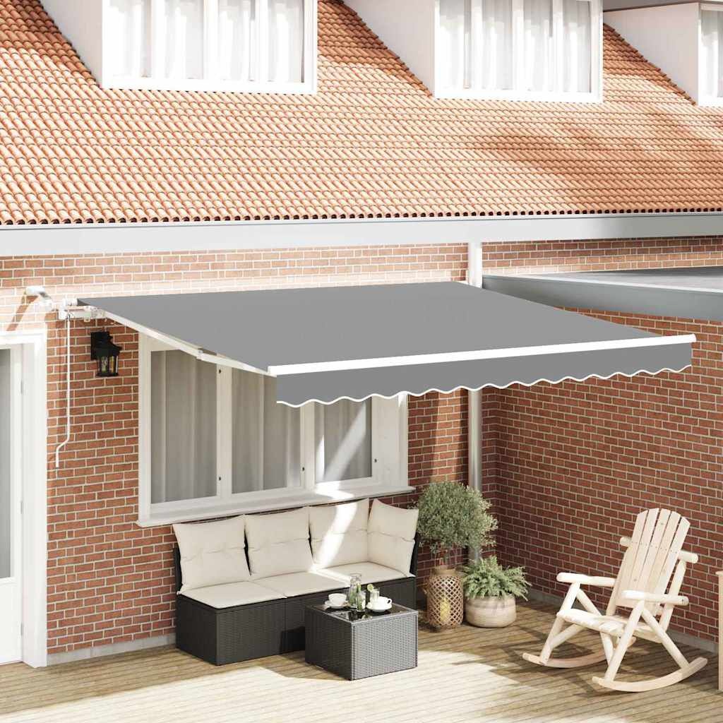 vidaXL Luifelframe Wit Aluminium 3 x 2,5 m - 71% Korting