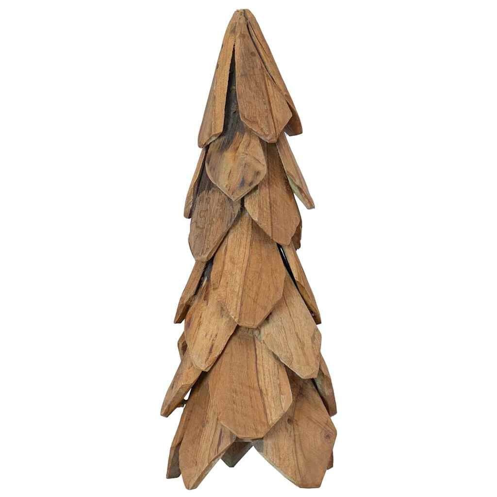 Houten Kerstboom van Teakhout - 50 cm Bruin (61% Korting)