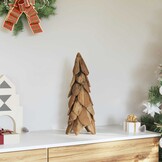 Houten Kerstboom van Teakhout - 50 cm Bruin (61% Korting)