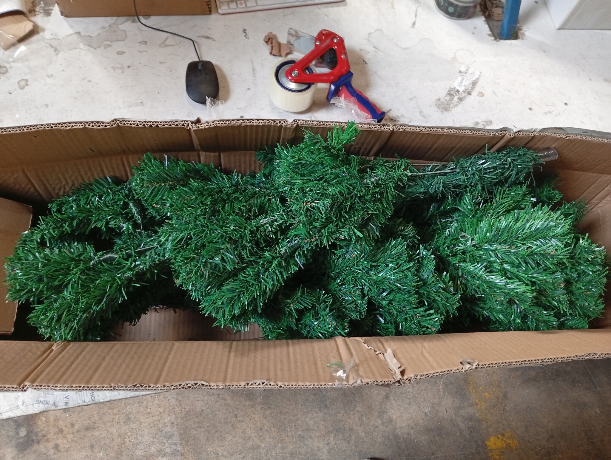 Kunstkerstboom Verlichting Standaard 180 cm PVC Groen - 68% Korting