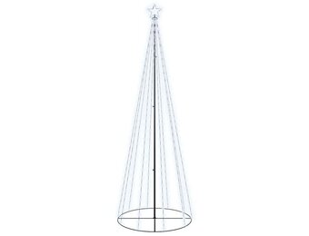 Kegelkerstboom 310 LED's Koudwit - 47% Korting