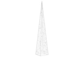 Kerst LED Lichtkegel 60cm Acryl Koudwit - 51% Korting