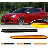 Dynamische LED Zijknipperlichten Amber Smoke Lens 48x SMD CAN-bus voor Alfa Romeo Giulietta & Renault Megane III - 55% Korting