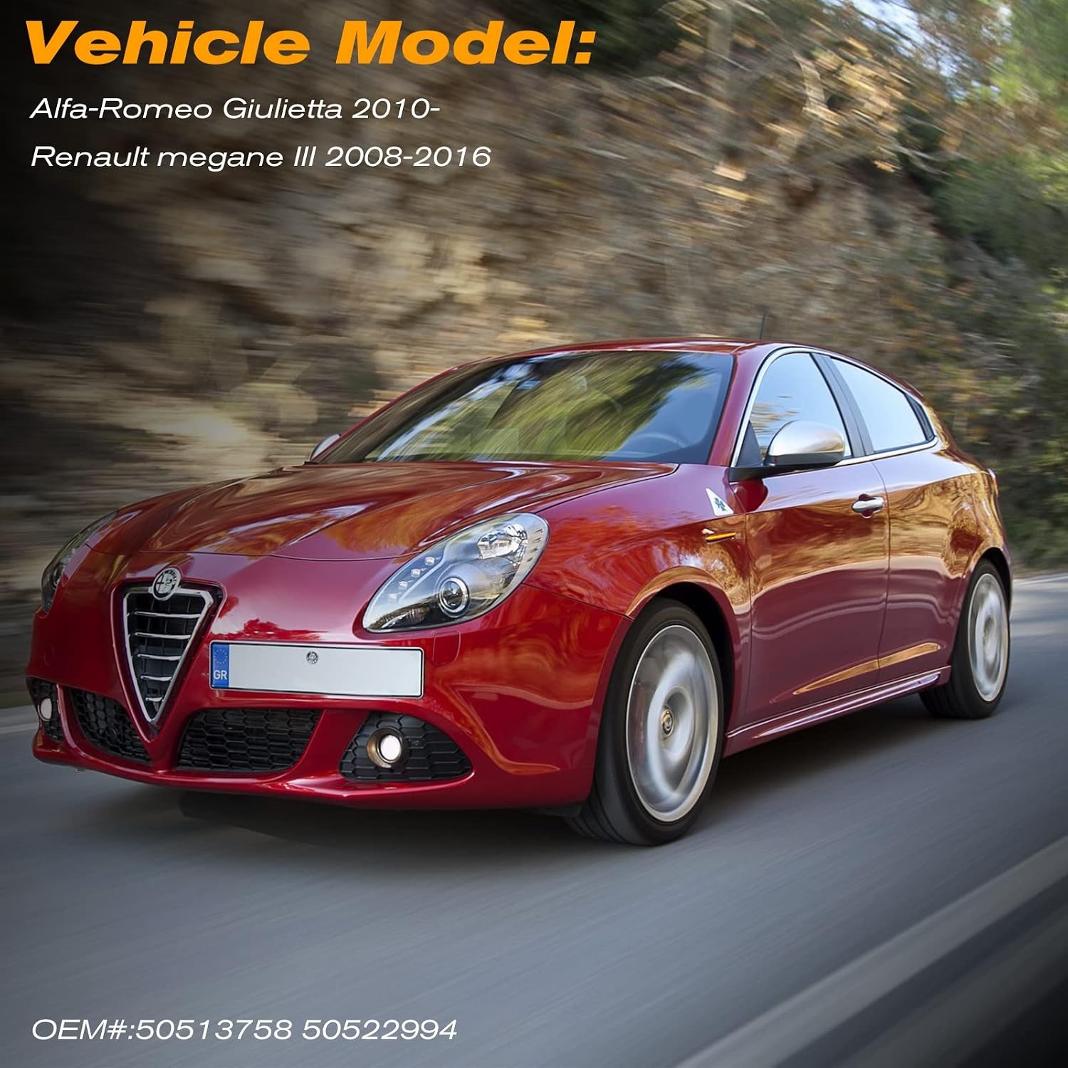 Dynamische LED Zijknipperlichten Amber Smoke Lens 48x SMD CAN-bus voor Alfa Romeo Giulietta & Renault Megane III - 55% Korting