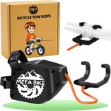 Bicycle Tow Rope for Children, 2.5 m Towing System, Pull Rope, Traction Rope Pull System Children & Adults, Children's Bicycle Mountain Bike E-Bike Woom MTB (Bicycle Towing System)