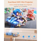 Draagbare Mini Videoprojector 1080P Full HD WiFi met 60% Korting