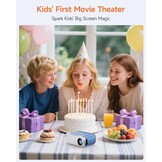 Draagbare Mini Videoprojector 1080P Full HD WiFi met 60% Korting