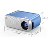 Draagbare Mini Videoprojector 1080P Full HD WiFi met 60% Korting