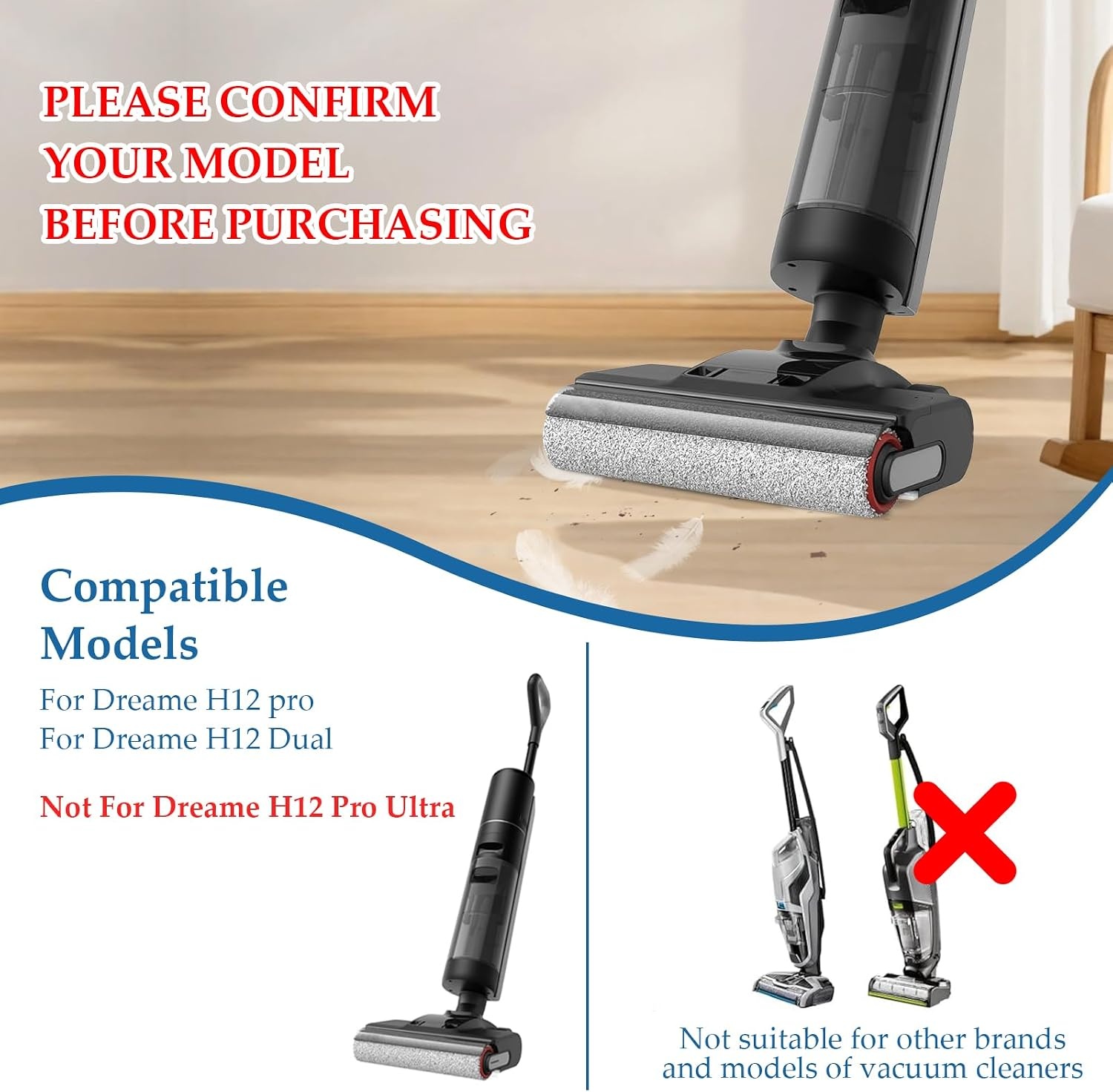 Accessoireset Stofzuiger Dreame H12 (57% korting)