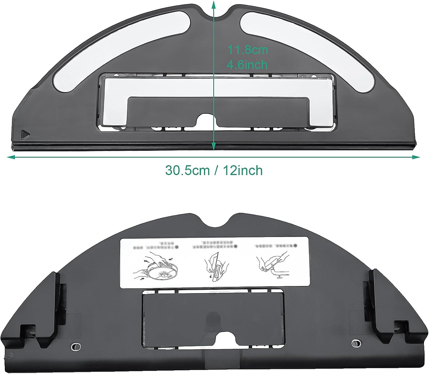 Reserve Dweildoeken & Houder voor Roborock S8+ / S7 MaxV Ultra (56% Korting)