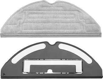 Wisdoeken met reservehouder, accessoires voor Roborock S8+/S8 Pro Ultra/S7 Maxv Ultra/S7 Pro Ultra/T7/T7plus, dweildoekhouder, reserveonderdelen (niet compatibel met S8/Pro/MaxV, S7/Pro/MaxV) | Dweildoeken houder pad reserveonderdelen