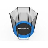 Trampoline 183 cm met veiligheidsnet - tot 0 kg - blauw