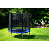 Trampoline 183 cm met veiligheidsnet - tot 0 kg - blauw