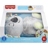​Fisher-Price Bedtijd Koala, pluchen babyspeelgoed met realistische ademhalingsbeweging, HBP87