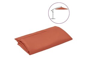 Parasoldoek Terracotta 300cm 46% Korting